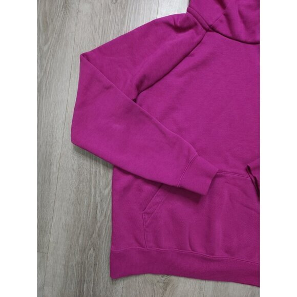 Nike Funel Neck Hoodie Swoosh Check Logo Sweatshirt Womens Small - Picture 3 of 10